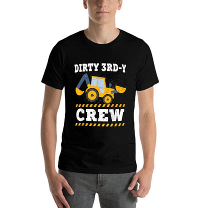 Dirty 3rdy Birthday Construction Truck 3rd Bday Crew  Lightweight T-Shirt