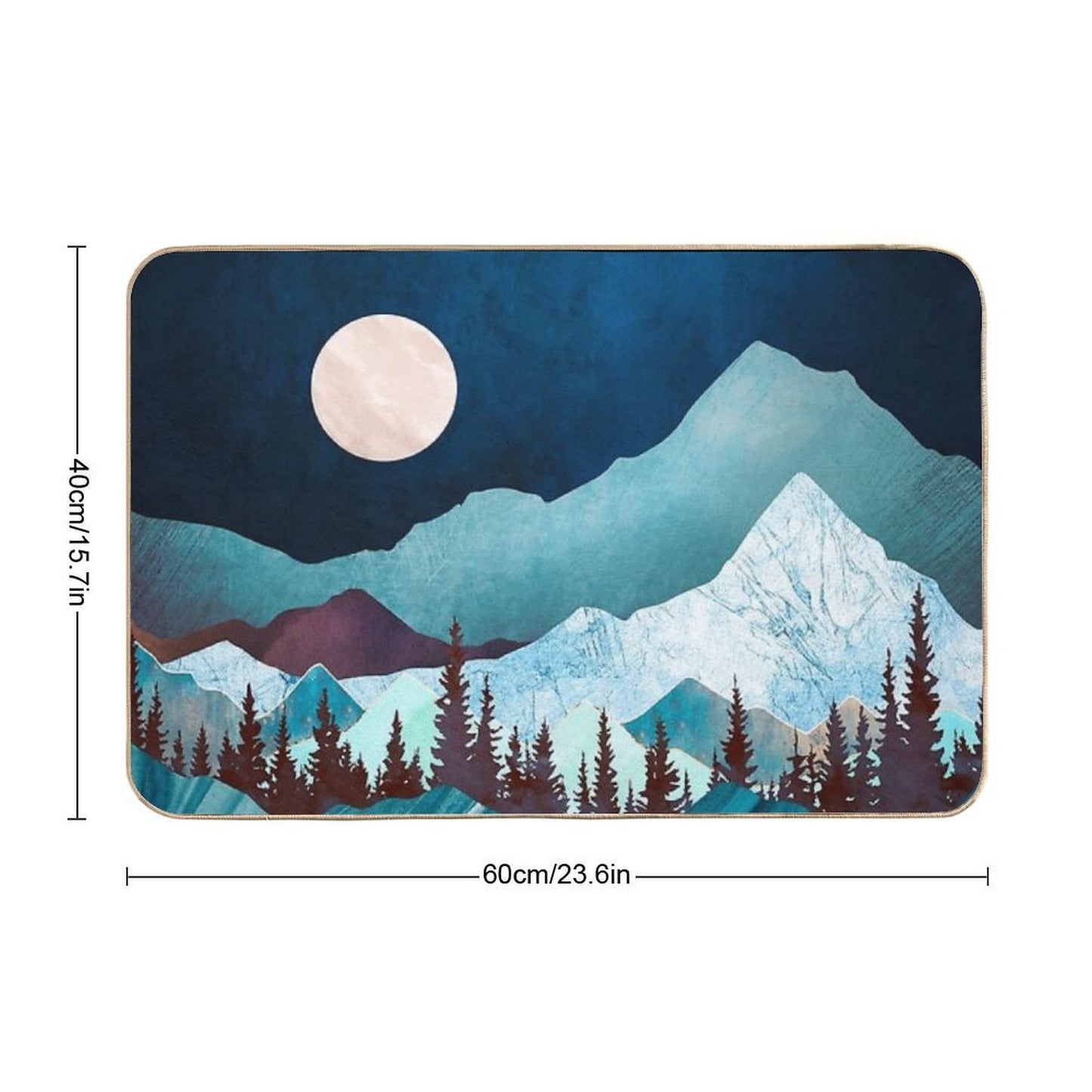 Moon Bay  Non-Slip Bath Mat