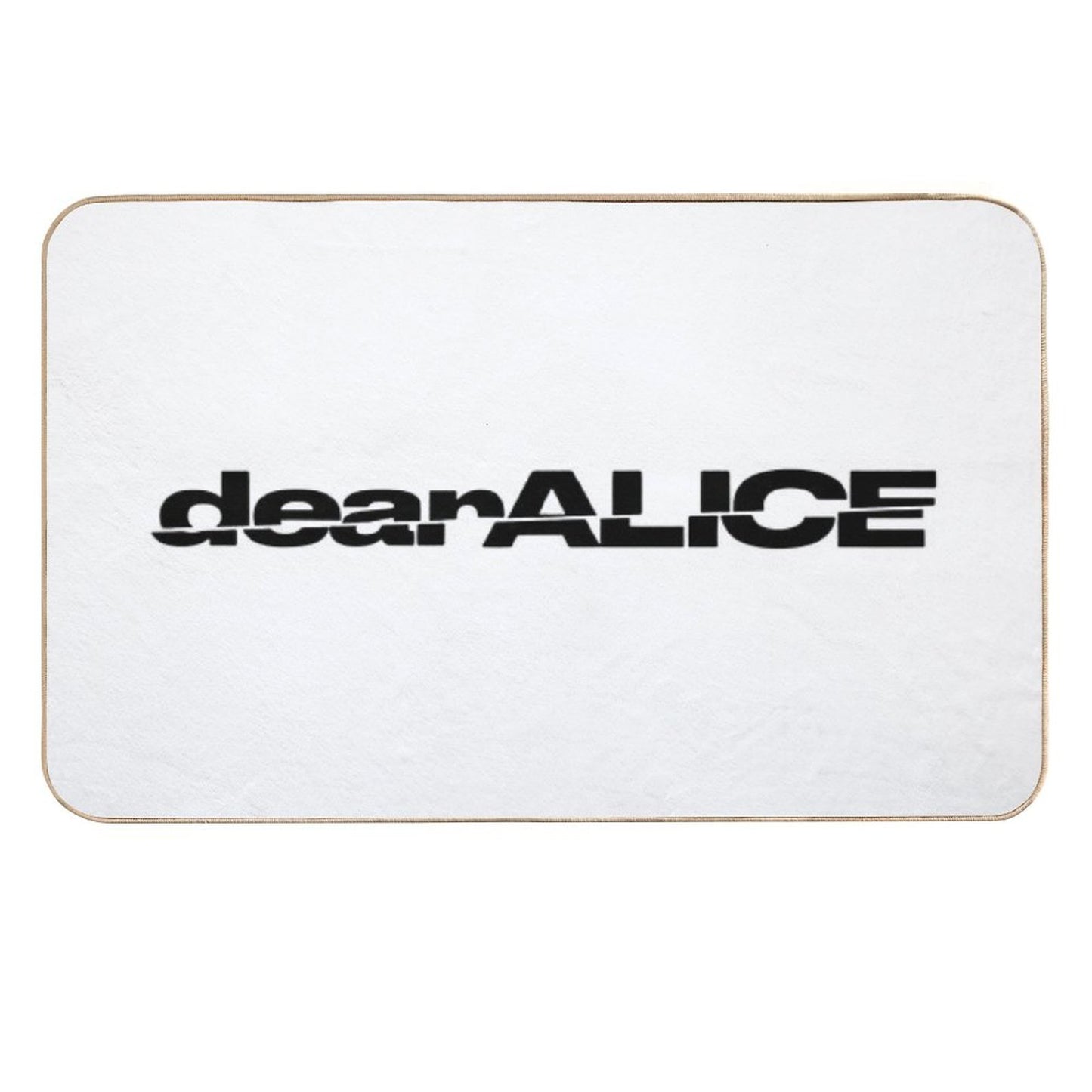DearALICE Logo  Pet-Safe Bath Mat