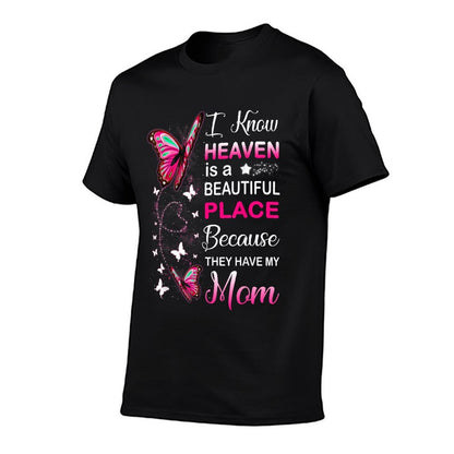 Mom Is My Guardian Angel In Heaven Memorial Day Men Women  Vintage-inspired T-Shirt