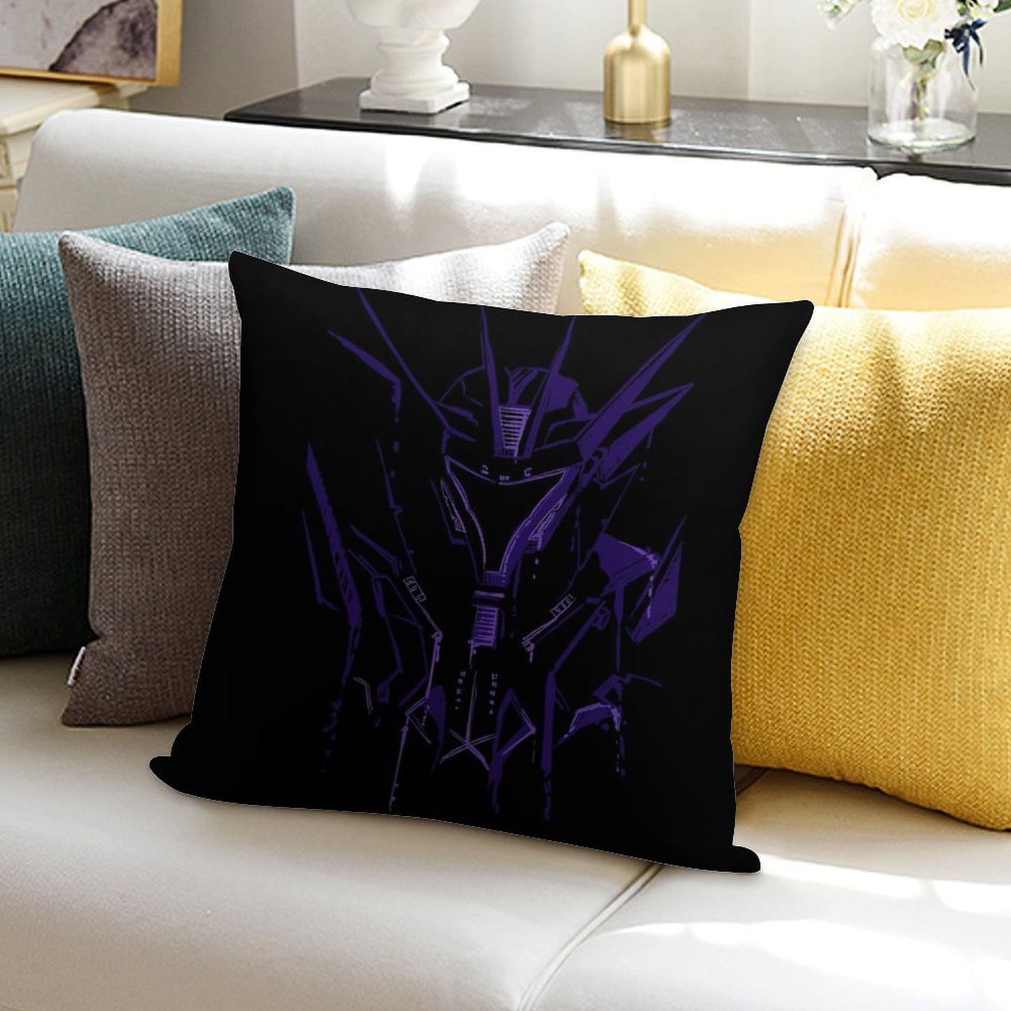 TFP Soundwave Soft Fade-Resistant Throw Pillow