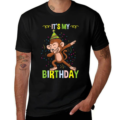 Its My Birthday Monkey  Vintage-inspired T-Shirt