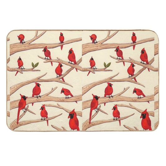 Cardinals  Non-Slip Bath Mat