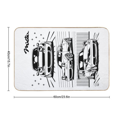 Mazda Miata  Fade-Resistant Bath Mat