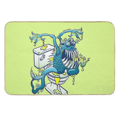 Toilet Monster  Absorbent Bath Mat