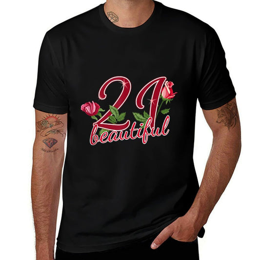 21st Birthday Women Gift 21st Birthday  Moisture-wicking T-Shirt