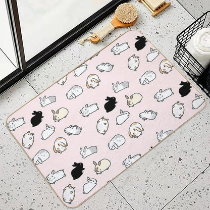 Bunny Rabbits  Multi-Purpose Bath Mat