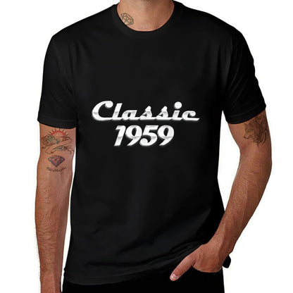 65 Year Old Gift Classic 1959 Vintage Car 65th Birthday  Lightweight T-Shirt