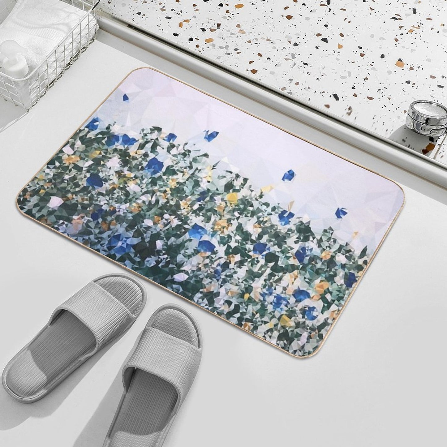 Almost Summer (Pattern)  Versatile Bath Mat