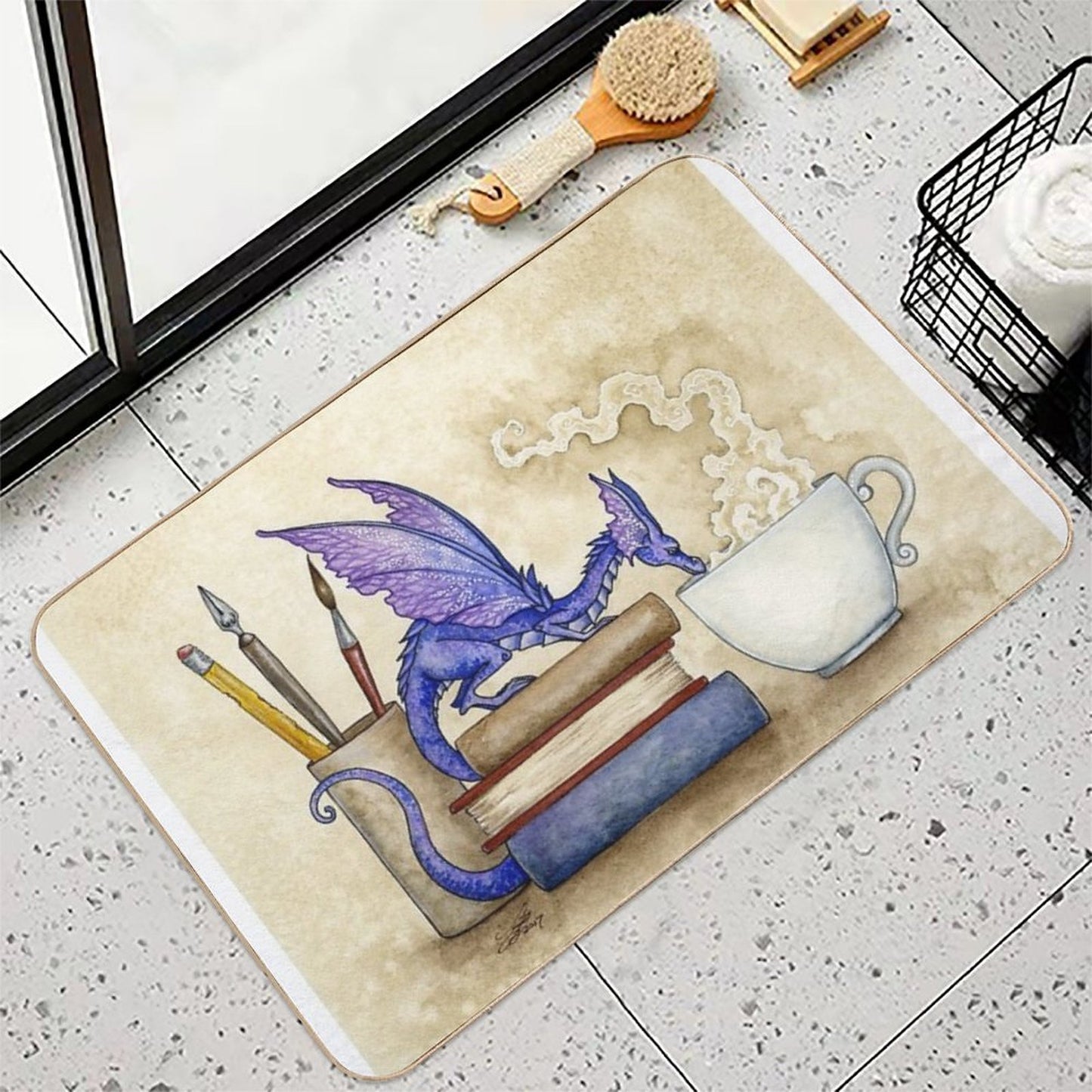 Whats In Here Durable Bath Mat