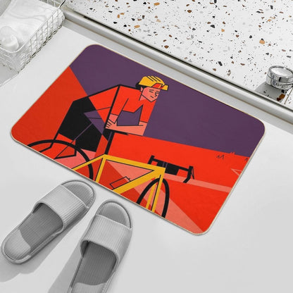 Gravel Bike  High-Traffic Bath Mat