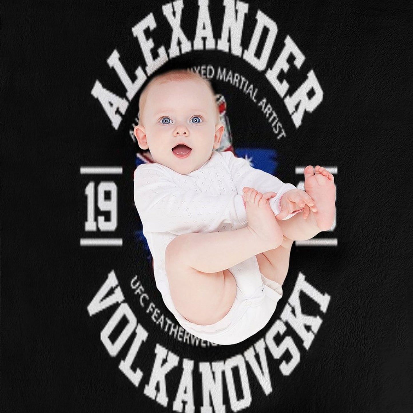 Alexander Volkanovski Lightweight Throw Blanket