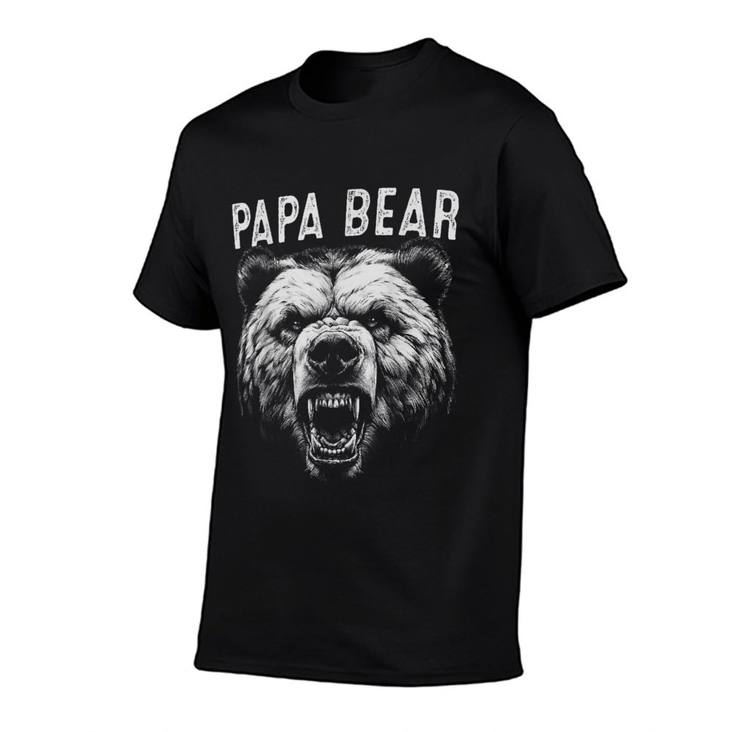 Papa Bear Best Idea Fathers Day Funny Bear Gifts For Men Dad  Soft T-Shirt