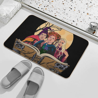 Hocus Pocus Sanderson Sisters  High-Traffic Bath Mat
