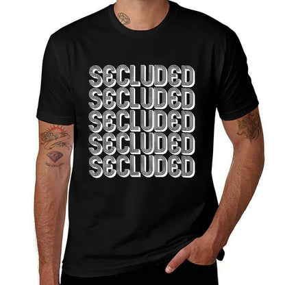 Womens Secluded  Graphic-printed T-Shirt