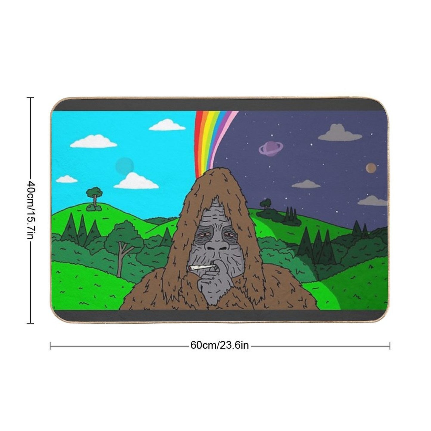 Tripper Snipper Sassy Durable Bath Mat