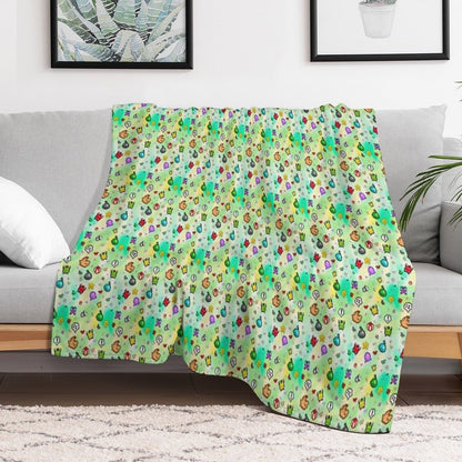 Stardew Infinite Pattern Anti-pilling Throw Blanket