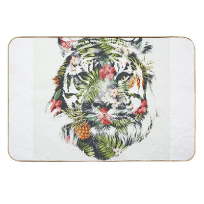 Tropical Tiger  Toxin-Free Bath Mat