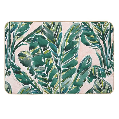 BIG FEELINGS BANANA LEAF TROPICAL  Long-Lasting Bath Mat