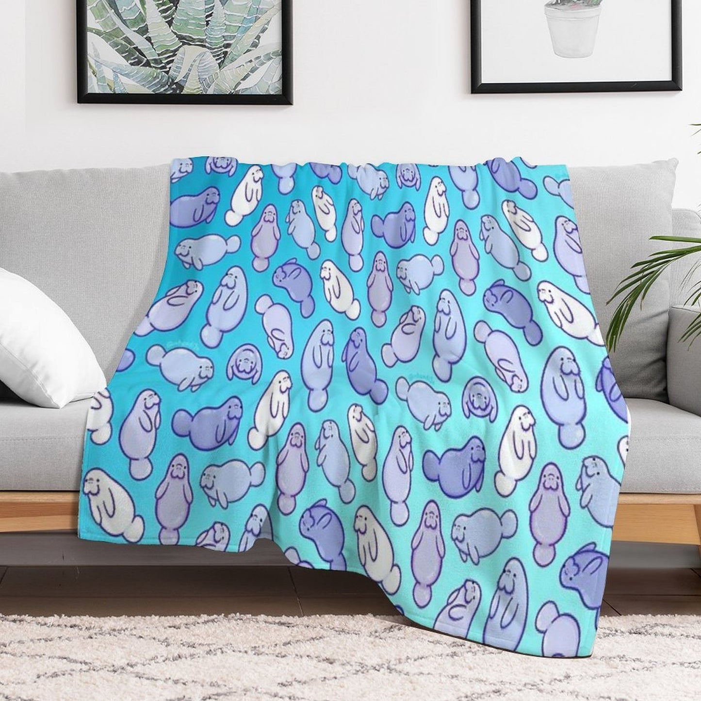 Manafree 2 Easy Care Throw Blanket