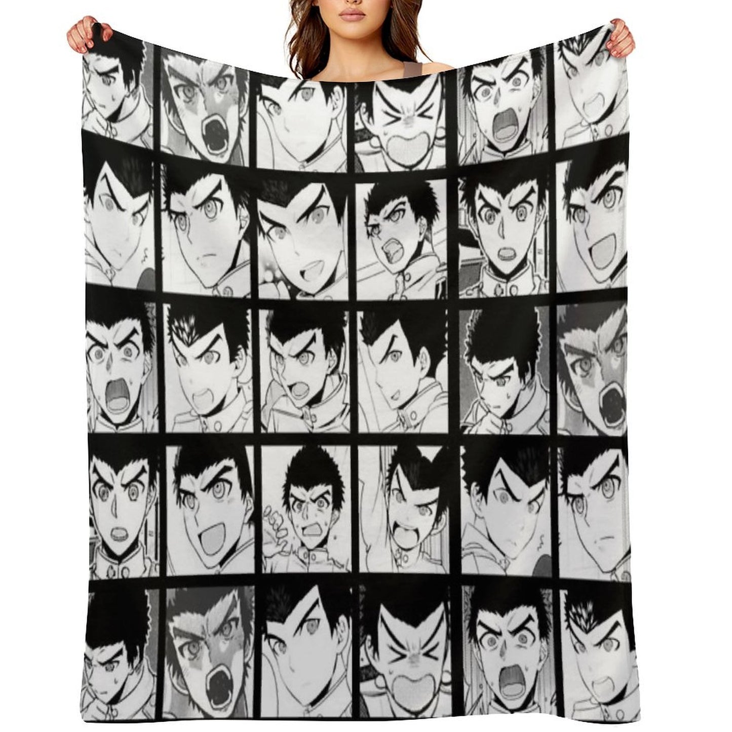 Ishimaru Manga Collection Travel-friendly Throw Blanket