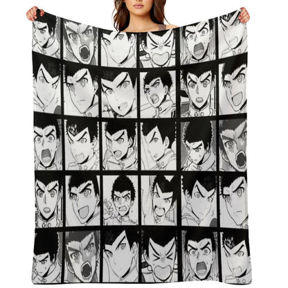 Ishimaru Manga Collection Travel-friendly Throw Blanket