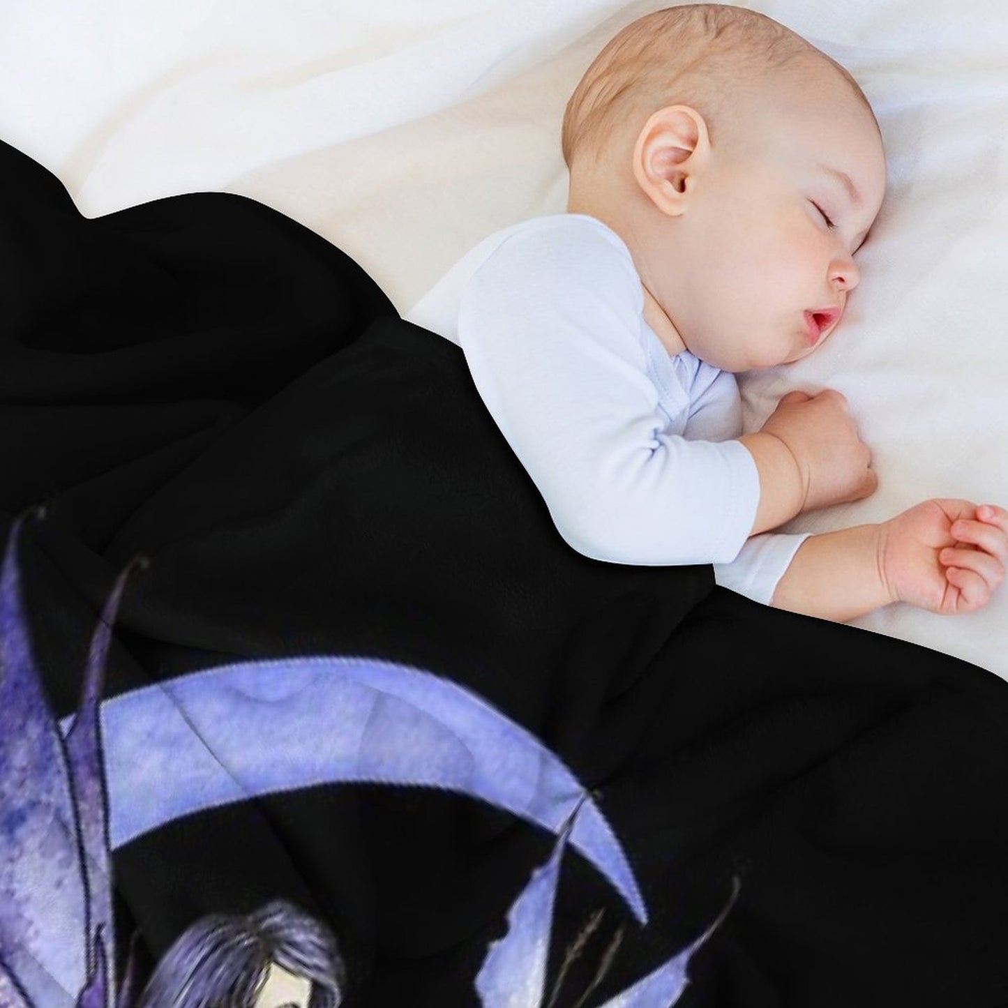Moon Moth Versatility Throw Blanket