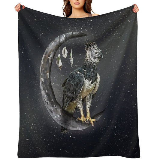 Harpy Eagle Quick-dry Throw Blanket