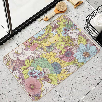 The Wild Side - Summer Durable Bath Mat