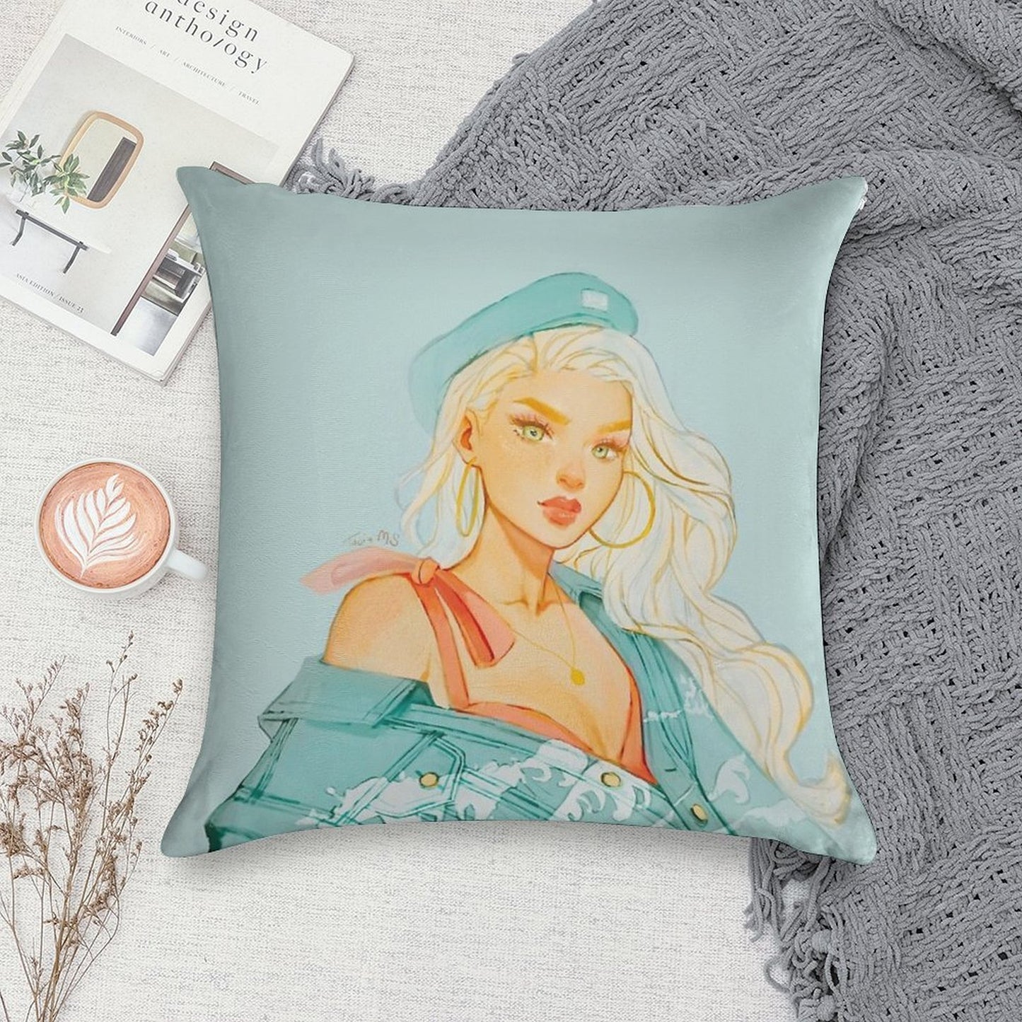 Lagoona Soft Shrink-Resistant Throw Pillow