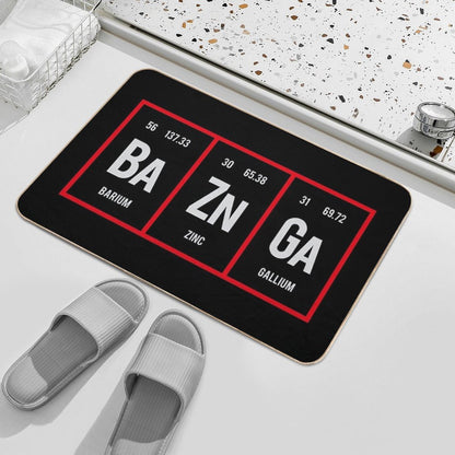 Baznga - Periodic Table of Elements  Anti-Trip Bath Mat