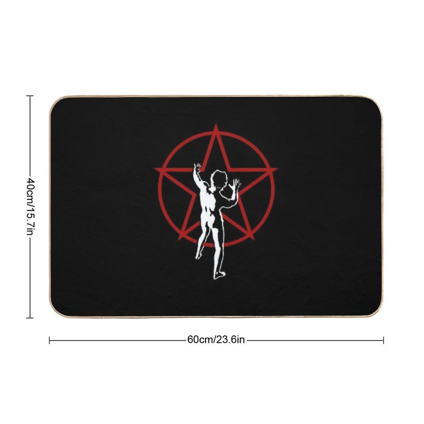 Starmen Logo  Eco-Friendly Bath Mat