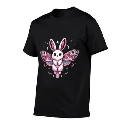 Kawaii Pastel Goth Cute Creepy Bunny Moth  Classic T-Shirt