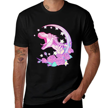 Pastel Goth Trex - Vaporwave Aesthetic  Rolled Sleeves T-Shirt