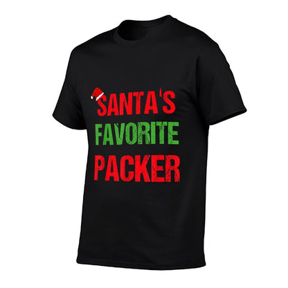 Packer Funny Pajama Christmas  Easy-care T-Shirt