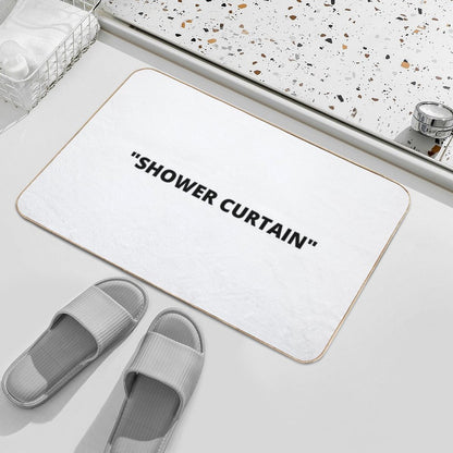 SHOWER CURTAIN  Rapid-Drying Bath Mat