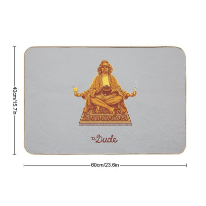 The Dude Budha The Big Lebowski  Rapid-Drying Bath Mat