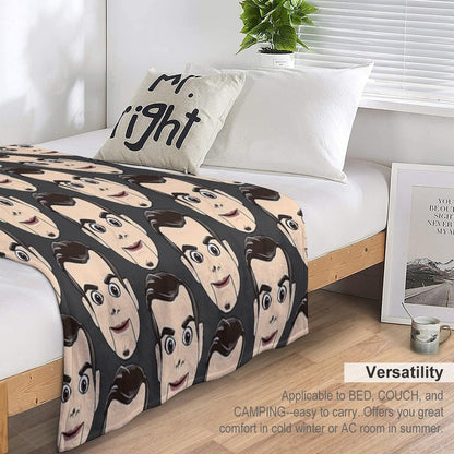 Slappy Movie Wrinkle-free Throw Blanket