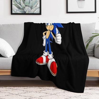Sonic Shrink-resistant Throw Blanket