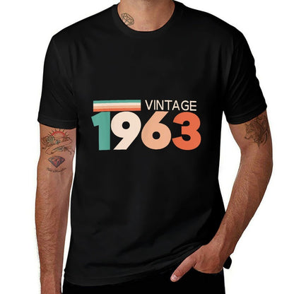 60th Birthday Vintage 1963 60 Years Old Design  Breathable T-Shirt