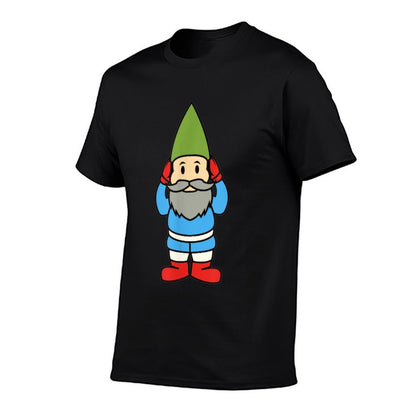 Funny Winter Lawn Garden Gnome  Trendy Pattern T-Shirt