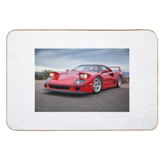 Ferrari F40  Pet-Safe Bath Mat