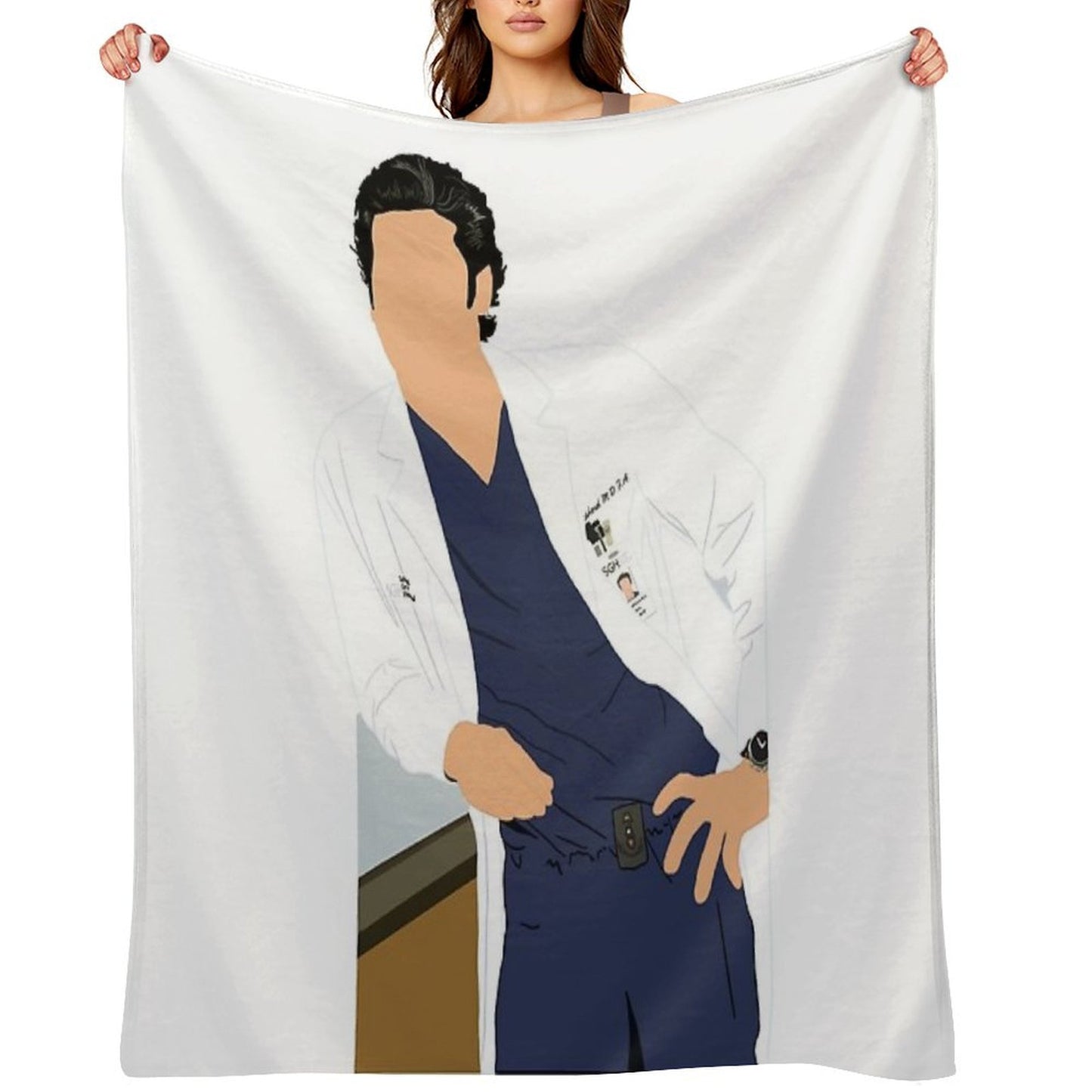 Mcdreamy Travel-friendly Throw Blanket