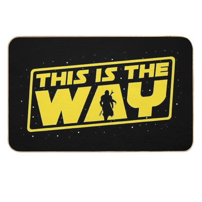 This Is The Way  Absorbent Bath Mat