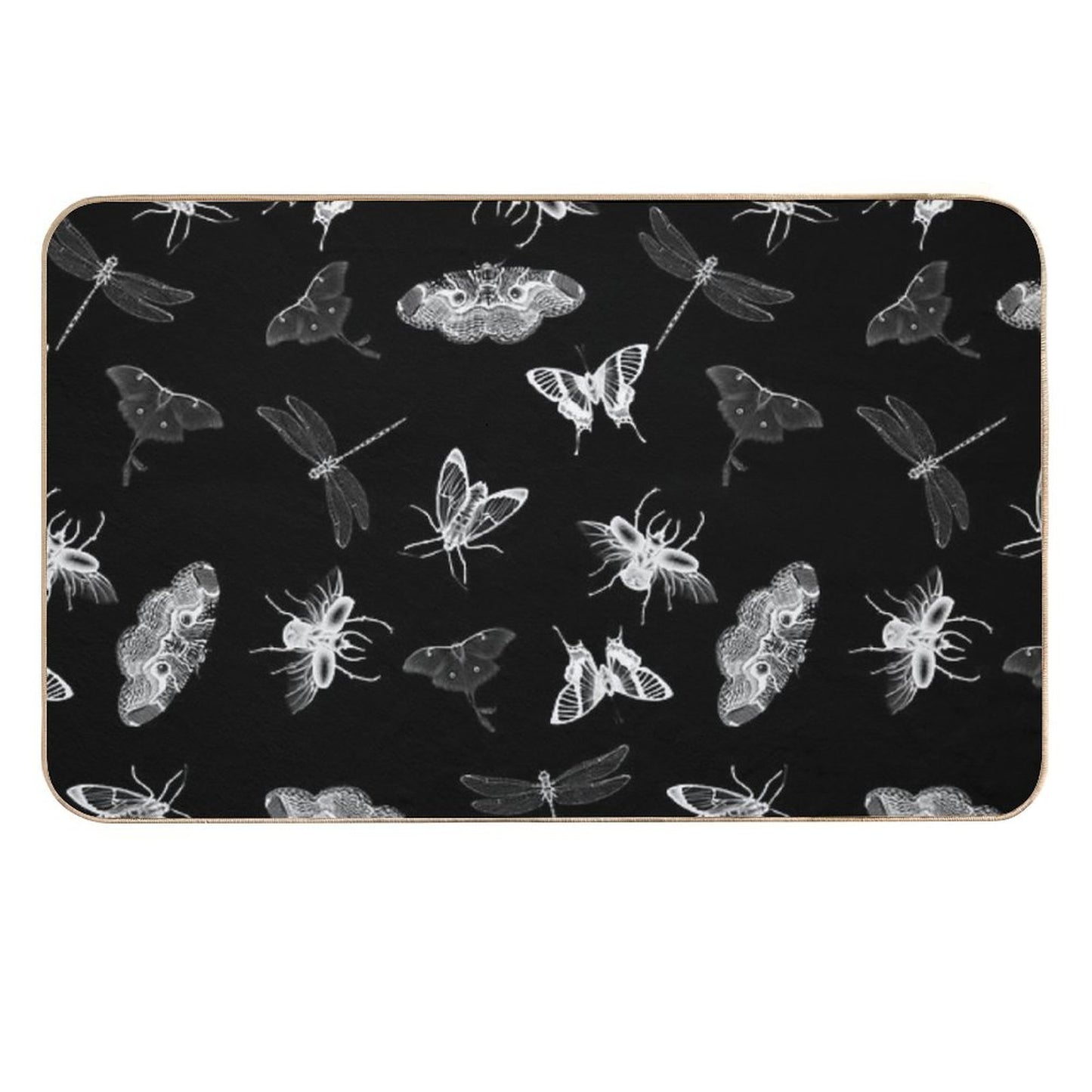 Entomologist Nightmares  Rapid-Drying Bath Mat