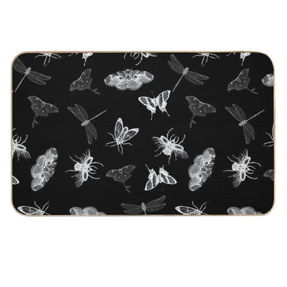 Entomologist Nightmares  Rapid-Drying Bath Mat