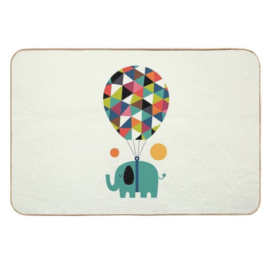 Fly High And Dream Big Durable Bath Mat