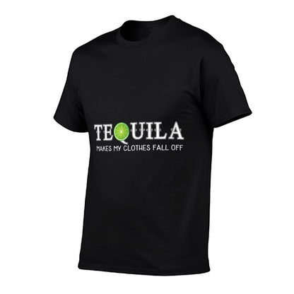 Womens Tequila Make My Clothes Fall Off  Vintage-inspired T-Shirt