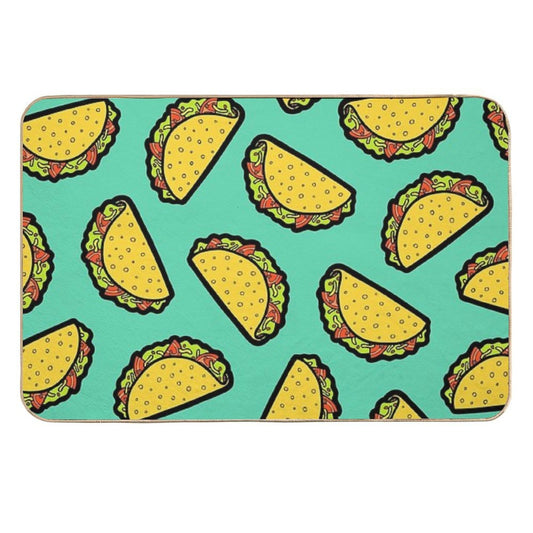 It's Taco Time!  Slip-Resistant Bath Mat