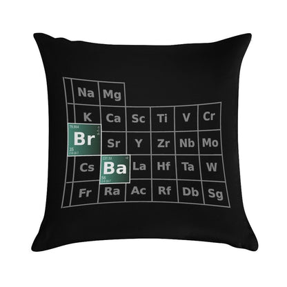 Breaking Bad Periodic Table Soft Anti-Pilling Throw Pillow